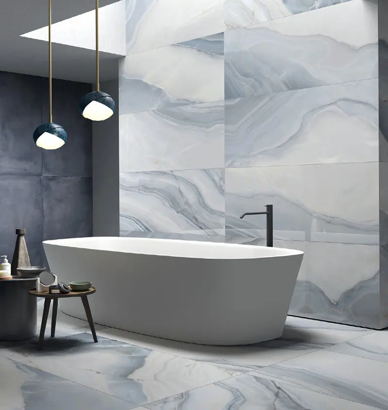 Bathroom waterproofing work in progress, Canberra home