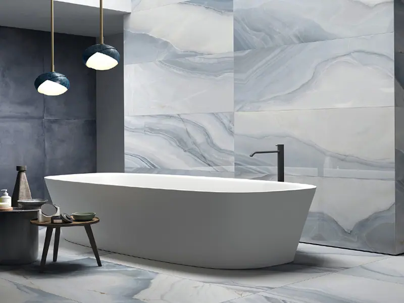Waterproofing work on a bathroom job, Canberra home